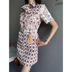 LOUIS VUITTON Louis Vuitton 2023SS Dress Excellent functionality!