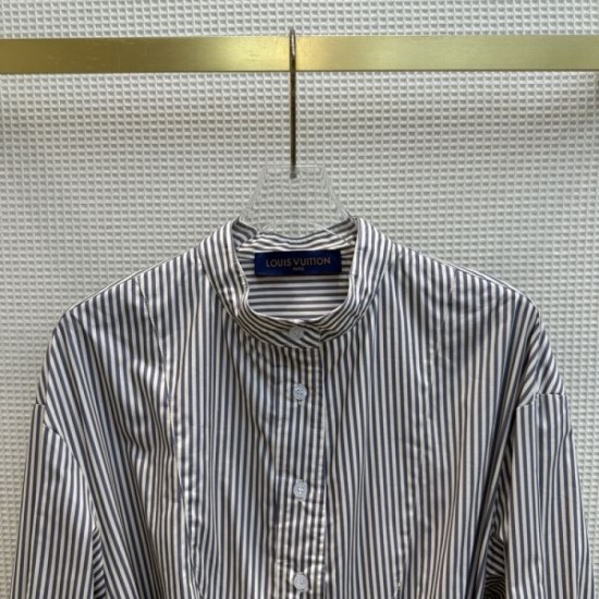2023FW Shirt Dress LOUIS VUITTON Popular Elegant 2023FW Shirt Dress LOUIS VUITTON Popular Elegant