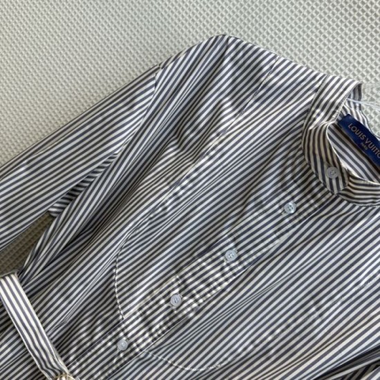 2023FW Shirt Dress LOUIS VUITTON Popular Elegant 2023FW Shirt Dress LOUIS VUITTON Popular Elegant