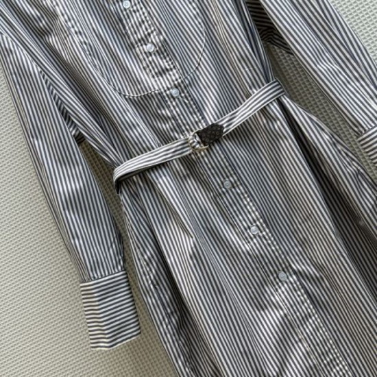 2023FW Shirt Dress LOUIS VUITTON Popular Elegant 2023FW Shirt Dress LOUIS VUITTON Popular Elegant