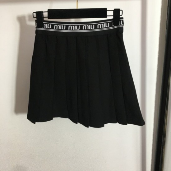 MIU MIU must-see nice elegant 2023SS pleated skirt MIU MIU must-see nice elegant 2023SS pleated skirt