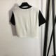 Attractive point Short-sleeved T-shirt + slit skirt top and bottom set 2023SS MIU MIU Attractive point Short-sleeved T-shirt + slit skirt top and bottom set 2023SS MIU MIU