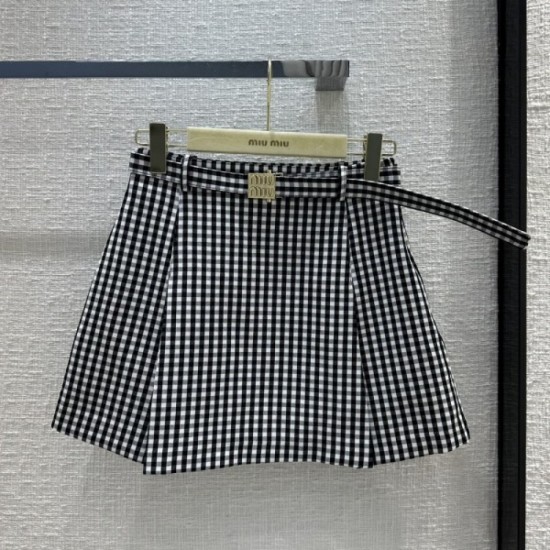 MIU MIU 2023FW top and bottom set popular new logo MIU MIU 2023FW top and bottom set popular new logo