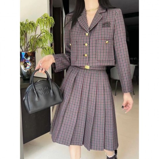 2023FW 2-piece setup MIU MIU Miu Miu design high 2023FW 2-piece setup MIU MIU Miu Miu design high