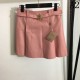 2023FW A-shaped skirt MIU MIU Limited quantity sale 2023FW A-shaped skirt MIU MIU Limited quantity sale