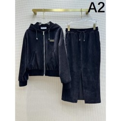 2023FW 2-piece setup MIU MIU Miu Miu limited design