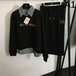 2023FW MIU MIU Miu Miu Hot Topic 2-piece Setup