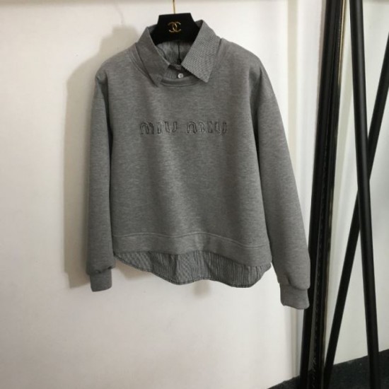 2023FW MIU MIU Miu Miu Hot Topic 2-piece Setup 2023FW MIU MIU Miu Miu Hot Topic 2-piece Setup