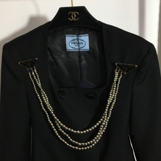 PRADA Prada This season's recommended topical 2023SS blazer dress PRADA Prada This season's recommended topical 2023SS blazer dress
