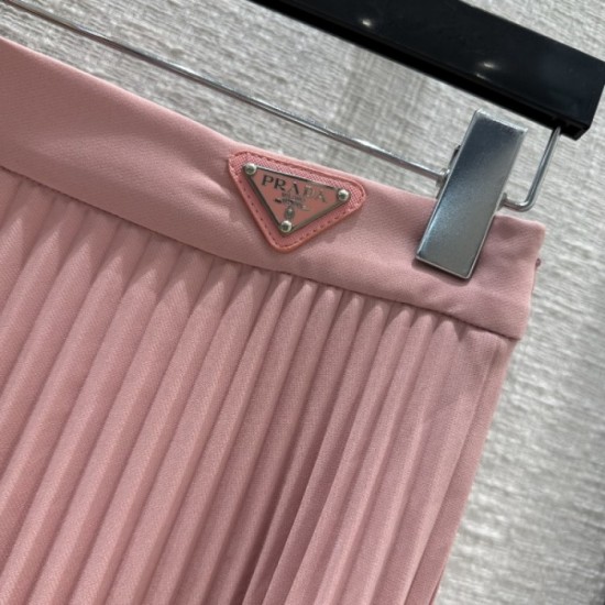 Super popular model arrival pleated skirt 2023SS PRADA Prada Super popular model arrival pleated skirt 2023SS PRADA Prada