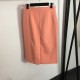 Summer-like new arrival short-sleeved T-shirt + tight skirt top and bottom set 2023SS PRADA Prada Summer-like new arrival short-sleeved T-shirt + tight skirt top and bottom set 2023SS PRADA Prada