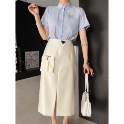 PRADA Prada 2023SS slit skirt summer new product sold out soon