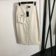 PRADA Prada 2023SS slit skirt summer new product sold out soon PRADA Prada 2023SS slit skirt summer new product sold out soon