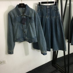 2023FW Cowboy Suit PRADA The perfect color for early autumn