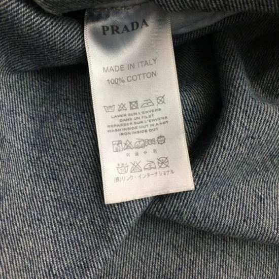 2023FW Cowboy Suit PRADA The perfect color for early autumn 2023FW Cowboy Suit PRADA The perfect color for early autumn