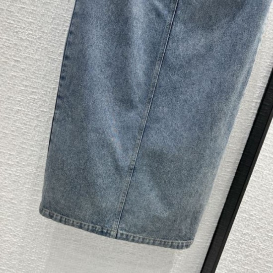 2023FW PRADA Prada new winter denim skirt that attracts attention 2023FW PRADA Prada new winter denim skirt that attracts attention