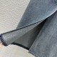 2023FW PRADA Prada new winter denim skirt that attracts attention 2023FW PRADA Prada new winter denim skirt that attracts attention