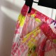 Satisfying new summer short-sleeved T-shirt + pleated skirt top and bottom set 2023SS VERSACE Versace Satisfying new summer short-sleeved T-shirt + pleated skirt top and bottom set 2023SS VERSACE Versace