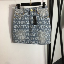Summer Latest Item Denim Skirt 2023SS VERSACE Versace