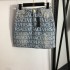 Summer Latest Item Denim Skirt 2023SS VERSACE Versace