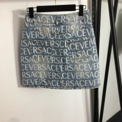 Summer Latest Item Denim Skirt 2023SS VERSACE Versace