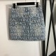 Summer Latest Item Denim Skirt 2023SS VERSACE Versace Summer Latest Item Denim Skirt 2023SS VERSACE Versace