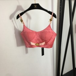Spring/Summer Season Start Camisole + High Waist Skirt Top and Bottom Set 2023SS VERSACE Versace