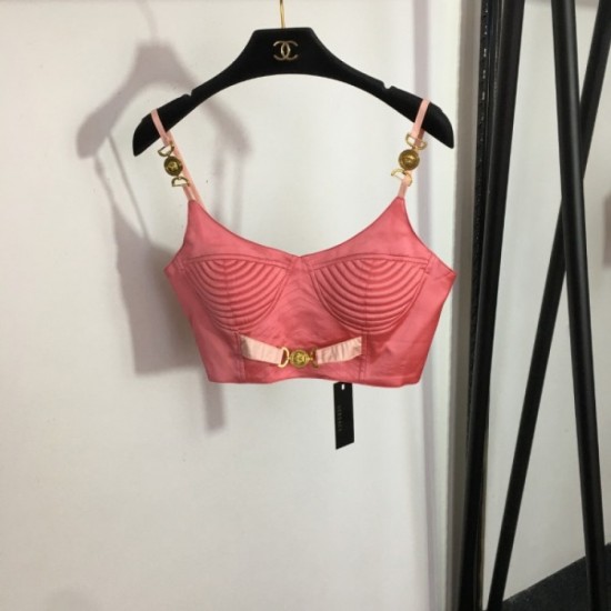 Spring/Summer Season Start Camisole + High Waist Skirt Top and Bottom Set 2023SS VERSACE Versace Spring/Summer Season Start Camisole + High Waist Skirt Top and Bottom Set 2023SS VERSACE Versace