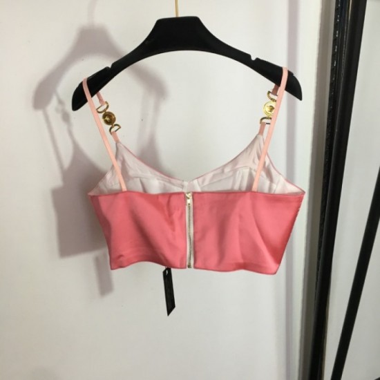 Spring/Summer Season Start Camisole + High Waist Skirt Top and Bottom Set 2023SS VERSACE Versace Spring/Summer Season Start Camisole + High Waist Skirt Top and Bottom Set 2023SS VERSACE Versace