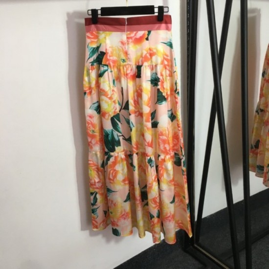 Spring/Summer Season Start Camisole + High Waist Skirt Top and Bottom Set 2023SS VERSACE Versace Spring/Summer Season Start Camisole + High Waist Skirt Top and Bottom Set 2023SS VERSACE Versace