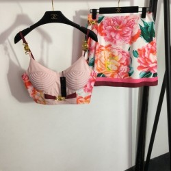 VERSACE Versace 2023SS top and bottom set limited quantity only