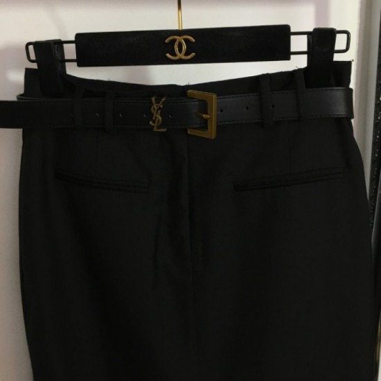 Best Selling Slit Skirt 2023SS YSL Yves Saint Laurent Best Selling Slit Skirt 2023SS YSL Yves Saint Laurent