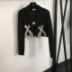 YSL Yves Saint Laurent New Limited Popular 2023FW Top and Bottom Set YSL Yves Saint Laurent New Limited Popular 2023FW Top and Bottom Set