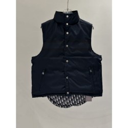 DIOR Dior Down Jacket Vest 2023FW Fashionable half a step ahead