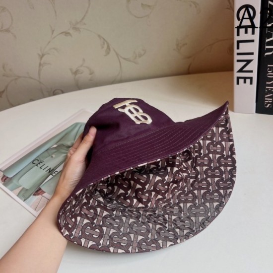 BURBERRY Burberry fan must-see spring and summer new 2023SS hat BURBERRY Burberry fan must-see spring and summer new 2023SS hat
