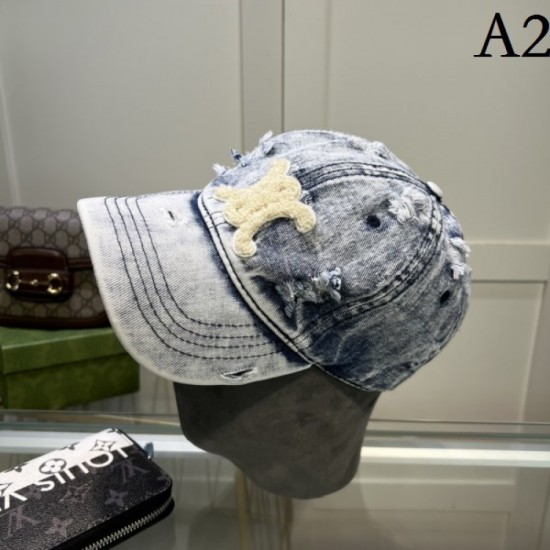 CELINE Celine New Limited Gorgeous Cute 2023SS Hat CELINE Celine New Limited Gorgeous Cute 2023SS Hat