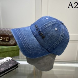 CELINE Celine Finished with a unique impression 2023SS hat