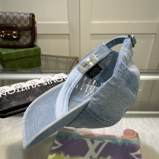 CELINE Celine Finished with a unique impression 2023SS hat CELINE Celine Finished with a unique impression 2023SS hat