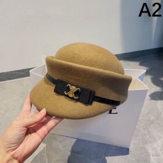 2023FW Hat CELINE Completed with a relaxed style 2023FW Hat CELINE Completed with a relaxed style