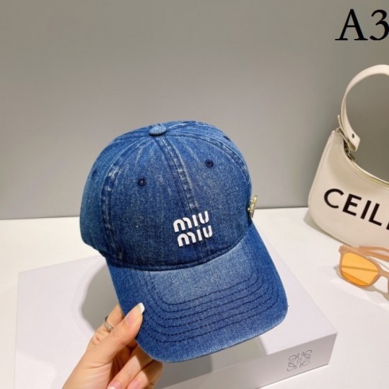 2023SS hat popular item MIU MIU 2023SS hat popular item MIU MIU
