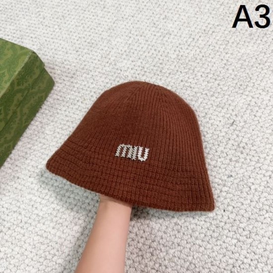 2023FW Hat MIU MIU Miu Miu is gaining attention now 2023FW Hat MIU MIU Miu Miu is gaining attention now