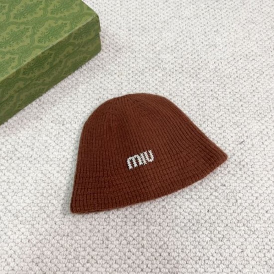 2023FW Hat MIU MIU Miu Miu is gaining attention now 2023FW Hat MIU MIU Miu Miu is gaining attention now