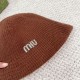 2023FW Hat MIU MIU Miu Miu is gaining attention now 2023FW Hat MIU MIU Miu Miu is gaining attention now