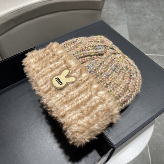 2023FW hat MIU MIU Miu Miu Vibrant autumn/winter style 2023FW hat MIU MIU Miu Miu Vibrant autumn/winter style