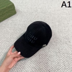 2023FW Hat MIU MIU Miu Miu Autumn/Winter Trendy Items