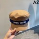 2023FW hat MIU MIU Miu Miu limited quantity miracle arrival 2023FW hat MIU MIU Miu Miu limited quantity miracle arrival