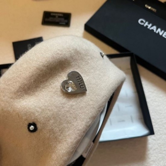 MIU MIU Miu Miu Not in Japan Popular 2023FW Hat MIU MIU Miu Miu Not in Japan Popular 2023FW Hat