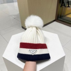 2023FW Hat PRADA Outstanding Brand Print