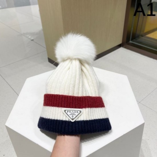 2023FW Hat PRADA Outstanding Brand Print 2023FW Hat PRADA Outstanding Brand Print