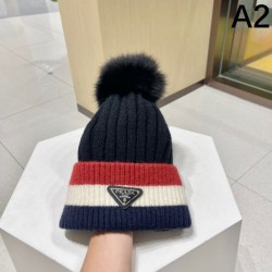 2023FW Hat PRADA Outstanding Brand Print
